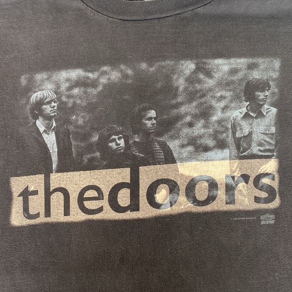 The doors Go Insane Lyric Band Single Stitch Tee Winterland Tag size L - Picture 2 of 9